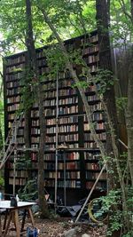 足場を組む事も可能です - 那須塩原「KIN」 森の中に６mの本棚が佇む場所「那須塩原８８」の室内の写真