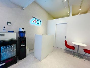 受付周りになります◎ - フィットネス＆リカバリーACT レンタルスペースの室内の写真