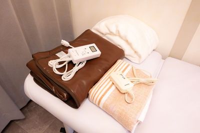 ヒートマット、電気毛布などもございます - レンタルサロンMINI四ツ橋 完全個室のレンタルサロン-MINI（ミニ）四ツ橋の室内の写真