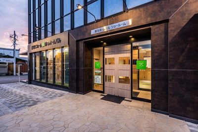 ショールーム入口 - 鈴与ホームパル　東静岡ショールーム 鈴与ホームパル東静岡ショールーム　キッチン利用の入口の写真