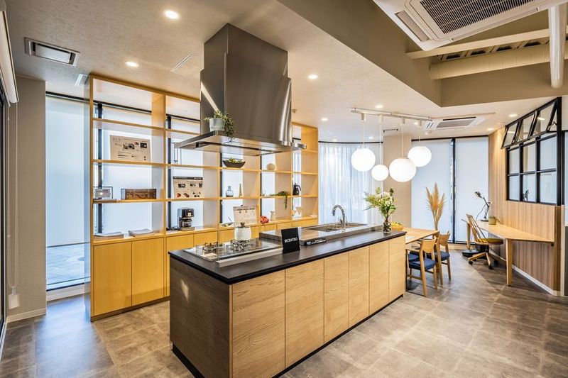 鈴与ホームパル東静岡ショールーム　キッチン利用 - 鈴与ホームパル　東静岡ショールーム