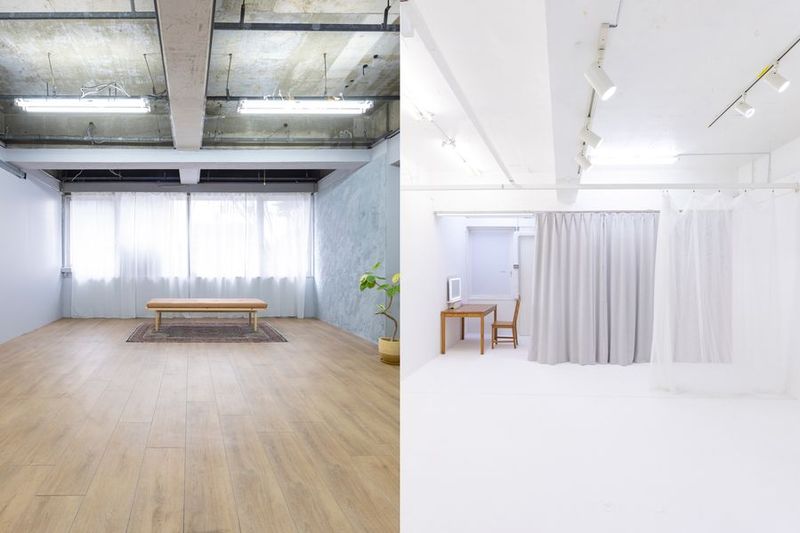 二つのスタジオで自由に幅広く！！！用途は無限に広がります！ - ハレルフォト