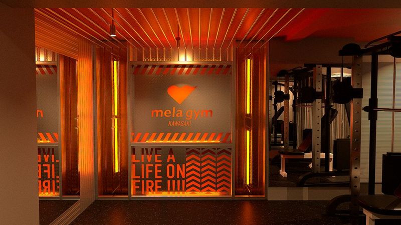 mela gym（メラジム）川崎店の室内の写真