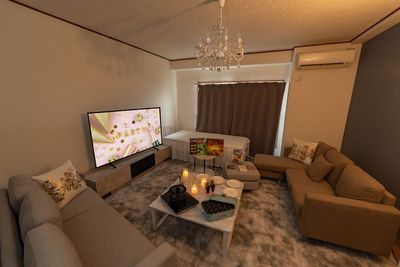 楽しく大人数での誕生日会やオフ会、打ち上げにおすすめのルームです🎉 - オアシス心斎橋 オアシス心斎橋_13の室内の写真