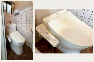 温水洗浄便座/ウォシュレット - レンタルスペース【RoomAoyama】 RoomAoyama 　多目的スペースの設備の写真