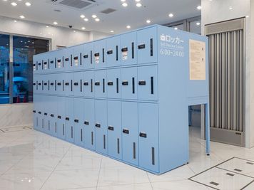 セルフロッカー（66台_滞在者専用無料） - 東横INN富士山三島駅 シングルの設備の写真
