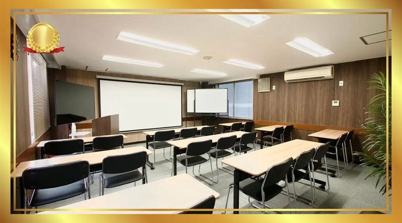 会議・撮影に人気🎬広々快適
「神田駅西口徒歩1分、ビル3階・45㎡のゆったり会議室」 - 【Good Space会議室　神田梶山ビル3F】 軽食OK｜神田駅1分｜最大28名｜土足OK[34]の室内の写真