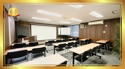 会議・撮影に人気🎬広々快適
「神田駅西口徒歩1分、ビル3階・45㎡のゆったり会議室」 - 【Good Space会議室　神田梶山ビル3F】 ボドゲ｜朝活｜軽食OK｜神田駅徒歩1分｜土足OK[34]の室内の写真