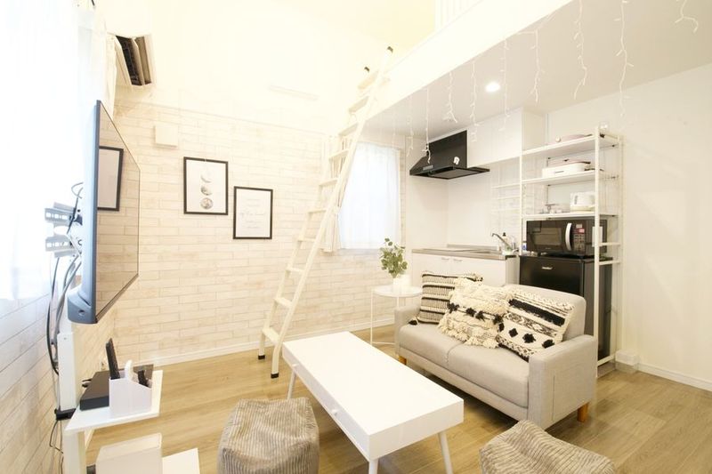 ロフト付きホワイトパーティスペース - セカンドXi川崎パーティスペース