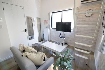 セカンドXi川崎パーティスペース ロフト付きホワイトパーティスペース_Bの室内の写真