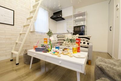 セカンドXi川崎パーティスペース ロフト付きホワイトパーティスペース_Bの設備の写真