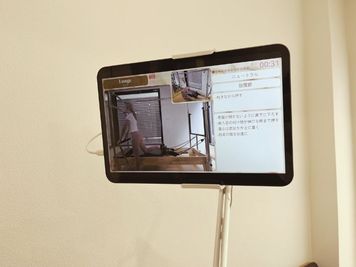 動画レッスン受講用13インチタブレット - SEPILA東陽町の設備の写真