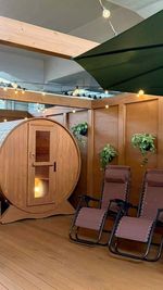駅サウナととの場 駅サウナととのば｜Wood Brownの室内の写真