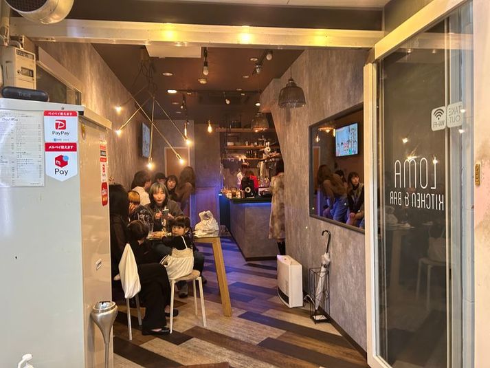 金沢中心地商店街の真ん中　popup ワークショップ　party - LOMA kitchen&bar