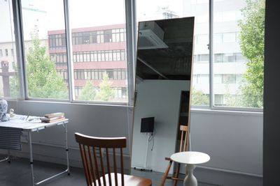 大型ミラー｜チェア - studio inai 名古屋  studio inai 名古屋 新栄の設備の写真