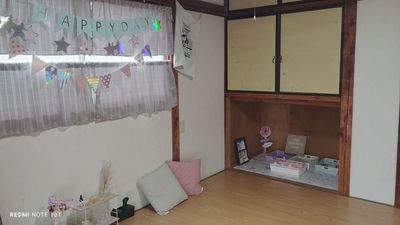 八幡一丁目バス停すぐ　グリーンハイム　アパート6畳二間 八幡一丁目バス停すぐ便利　アパート6畳二間の室内の写真