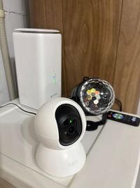 防犯目的と入退室管理の為のカメラを設置しております、気になる方は目隠しをしてご利用ください🙏退室の際は必ず目隠しをお取り頂くようお願い致します。 - ハルのお気軽ちょい練スタジオ　お気軽スペースHARU ハルのお気軽ちょい練スタジオ　天文館樋之口町　お気軽スペースハルの設備の写真