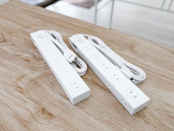 延長コード2本 - レンタルスタジオ　otorina　高崎 安くて綺麗で駅から近いレンタルスタジオ！様々な用途で利用可能！の設備の写真