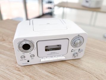 CDラジカセ - レンタルスタジオ　otorina　高崎 安くて綺麗で駅から近いレンタルスタジオ！様々な用途で利用可能！の設備の写真