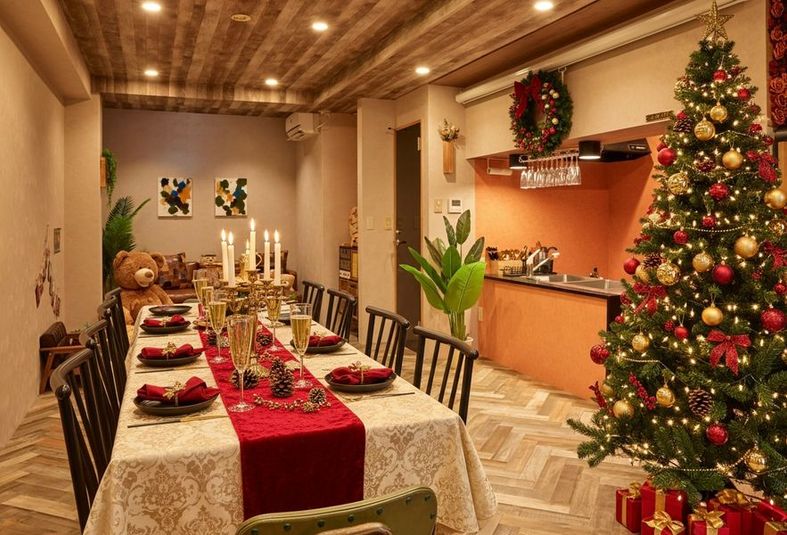 対面キッチンと広々室内で安心してママ会💐パーティーに最適✨ - Moff room🧸《下北沢店》