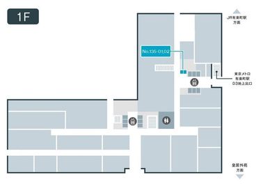 テレキューブ 新国際ビル 135-02の室内の写真