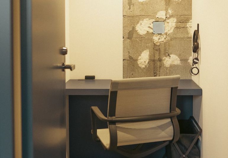 ShareOffice（シェアオフィス）結う-You-  オンラインミーティングルームAの室内の写真