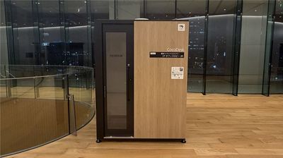 【豊洲駅徒歩1分・個室】CocoDesk 豊洲ベイサイドクロスタワー　2Fオフィスロビー　２１番ブース(隣接ブースあり) - CocoDesk [TV-21] 豊洲ベイサイドクロスタワー　2Fオフィスロビー　２１番ブース