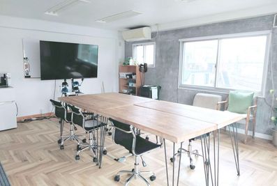 ⚠ベージュ一人掛けソファ他一部撤去 - 🌳新大久保駅6分のレンタルスペース レンタルスペース 大久保401の室内の写真