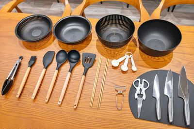 調理器具も各種完備！ - Aivicスペース池袋南口1号店の設備の写真