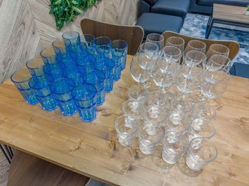 グラス、ワイングラス - エムズ新宿御苑 懇親会もできる貸会議室　LUXE新宿(2026年1月以降予約用)の設備の写真