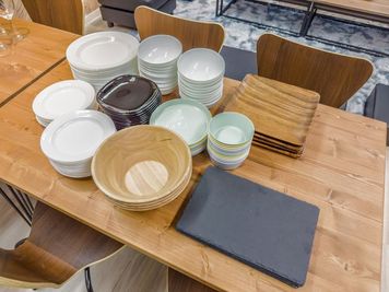 食器類 - エムズ新宿御苑 懇親会もできる貸会議室　LUXE新宿(2026年1月以降予約用)の設備の写真