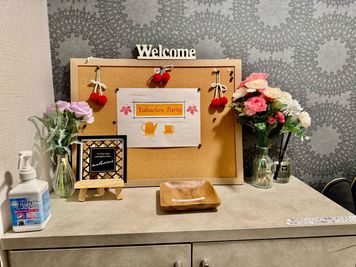 玄関にはアルコールスプレーもございます。 - 🌸矢場町＆栄パーティ向けレンタルスペース🌸 広いキッチン付きレンタルスペース THE ROOM矢場町＆栄02の室内の写真