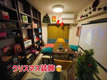 新宿ボドゲ・マダミスの家「ピザマッシュ」の室内の写真