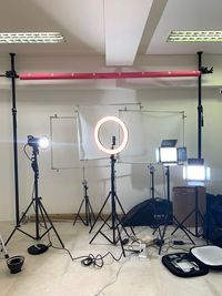 リングライト、パネルライト、バックペーパー、背景紙など撮影機材が使い放題 - Studio🌺Lei 両国　撮影配信ショールーム  OPEN記念50％off【両国6分】撮影Studio Lei両国の設備の写真