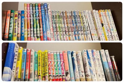 人気漫画もたくさん！ - 新宿ボドゲ・マダミスの会議室「ピザマッシュ」の設備の写真