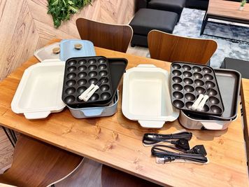 ホットプレート - エムズ新宿御苑 懇親会もできる貸会議室　LUXE新宿(2026年1月以降予約用)の設備の写真