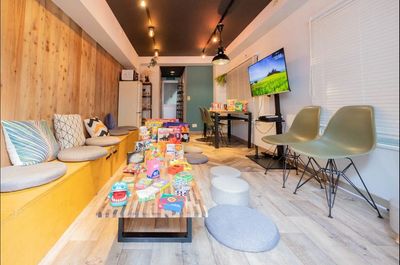 テーブルにゲームなどを置いたイメージ画像です。 - my time room 赤坂 my time room赤坂の室内の写真