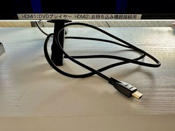 お持ち込み頂いた機器をTVに接続する為のHDMI端子もあります。 - 🌸矢場町＆栄パーティ向けレンタルスペース🌸 広いキッチン付きレンタルスペース THE ROOM矢場町＆栄02の設備の写真
