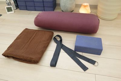 ヨガプロップスが充実しています - レンタルスタジオ「rtam」 ヨガ/ピラティス/トレーニングスタジオの設備の写真