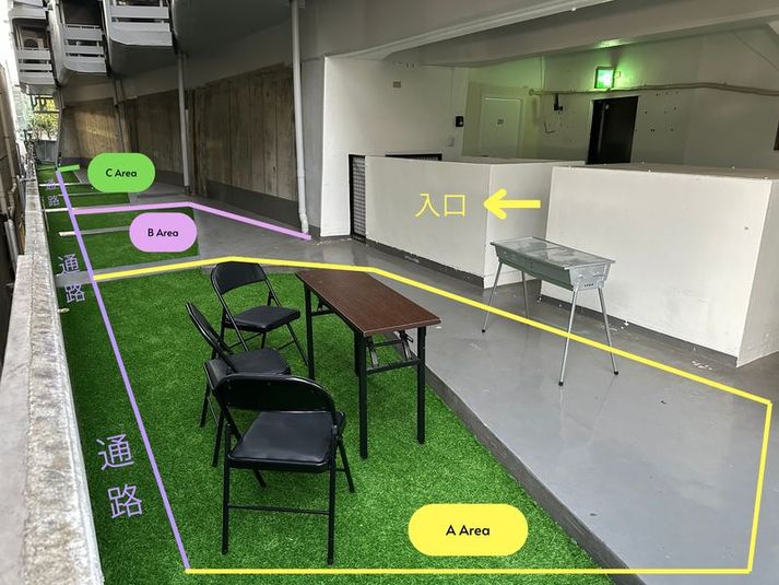 【B区】軍艦屋台 – 東新宿1分テラスBBQ - 軍艦屋台 – 東新宿1分テラスBBQ