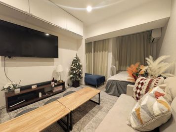 クリスマスの飾りつけをしました - サロネット五反田の室内の写真