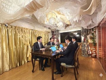 豪華な部屋で商談も強く進む！ - more新宿MI西新宿 ３号店の室内の写真