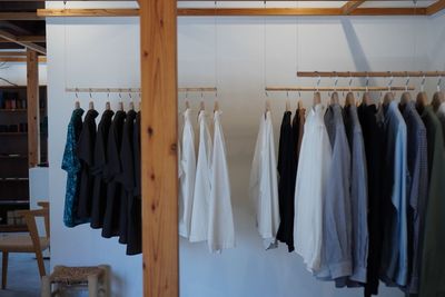 ハンガーラック - amanai 展示会・ポップアップ用レンタルスペースの設備の写真