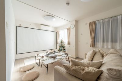 Comfy天満 Comfy天満１✨商店街直結！24H⏰120インチスクリーンの室内の写真