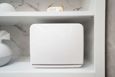 ホットキャビネット（おしぼりウォーマー） - レンタルサロン フレーゼ泉 久屋大通  レンタルサロン Freese IZUMIの設備の写真