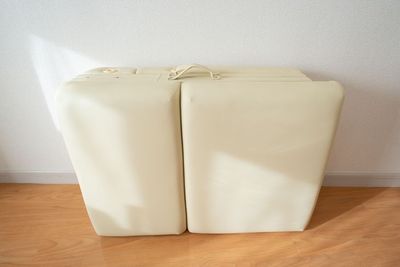 施術ベッドは折りたたみ可能です - レンタルサロン ゆかい上前津 レンタルサロン　ゆかい上前津の設備の写真