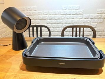 卓上換気扇が油も匂いも吸い上げます。
服に匂いがつきにくい♡ - 渋谷AGURA道玄坂  渋谷AGURA道玄坂 \🎁9大特典&人数制限ナシ♪/の設備の写真