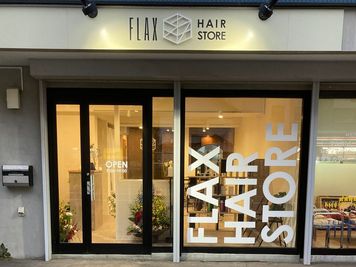 施設名がわかりやすい外観 - レンタルサロンFLAX (フラックス)北12条 レンタルサロンの外観の写真