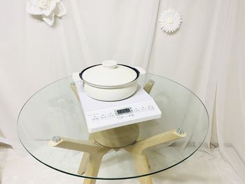 土鍋風鍋を追加しました！
鍋パーティーにどうぞ！ - ホワイトオン天満の室内の写真