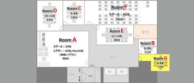 オフィスパーク青山コークス roomGの室内の写真